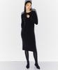 Kimdo Front Back Knit Dress Black