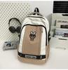 Fashion new fashion bag trendy cool cartoon couple casual backpack street versatile college student schoolbag