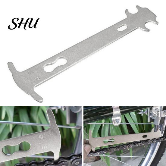 Mountain Road Bike Bicycle Chain Wear Indicator Checker Gauge Measurement Ruler