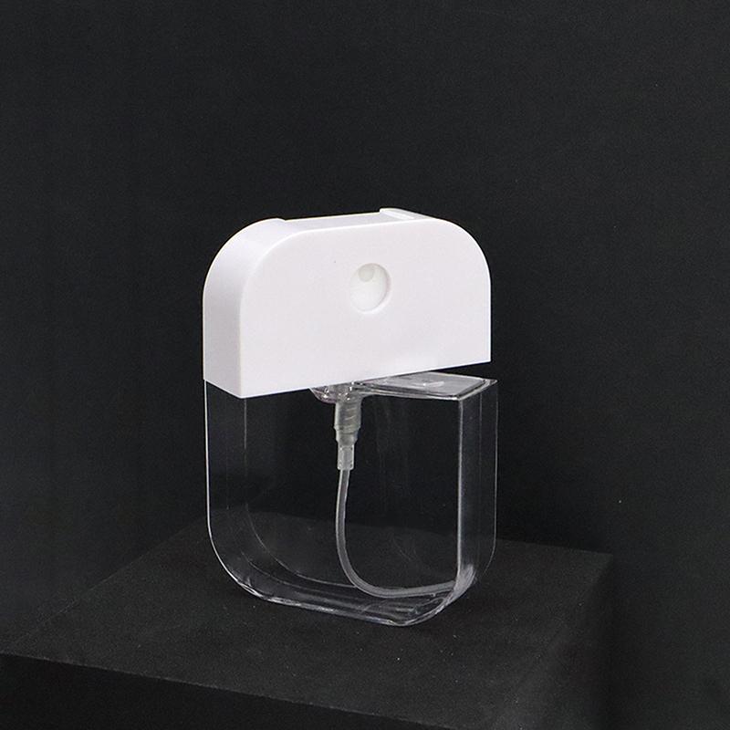 პორტატული წვრილი ნისლის ცარიელი ბოთლი პორტატული პლასტმასის ალკოჰოლის შესავსები ჩამოსხმა