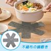 RICISUNG 12-Piece Felt Trivet Protector, Non-Woven Fabric, Heat-Resistant, Non-Slip, Separate, Insulating Trivet, Pan Protector, 3 Sizes