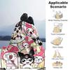 1pc Sanrio Cute Characters Themed Cartoon Blanket, Seasonal Home Decor Gift for Family and Friend, Soft Throw Blanket Perfect for Couch or Bed, Cute C
