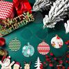 10Pcs Transparent Acrylic Christmas Hanging Decorations Safe Reusable Blank Ornaments for Festive Celebrations