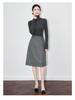 16-Needle Four-Flat Superfine Merino Wool Solid Turtleneck Knitwear: Simple, Versatile, and Close-Knit Design