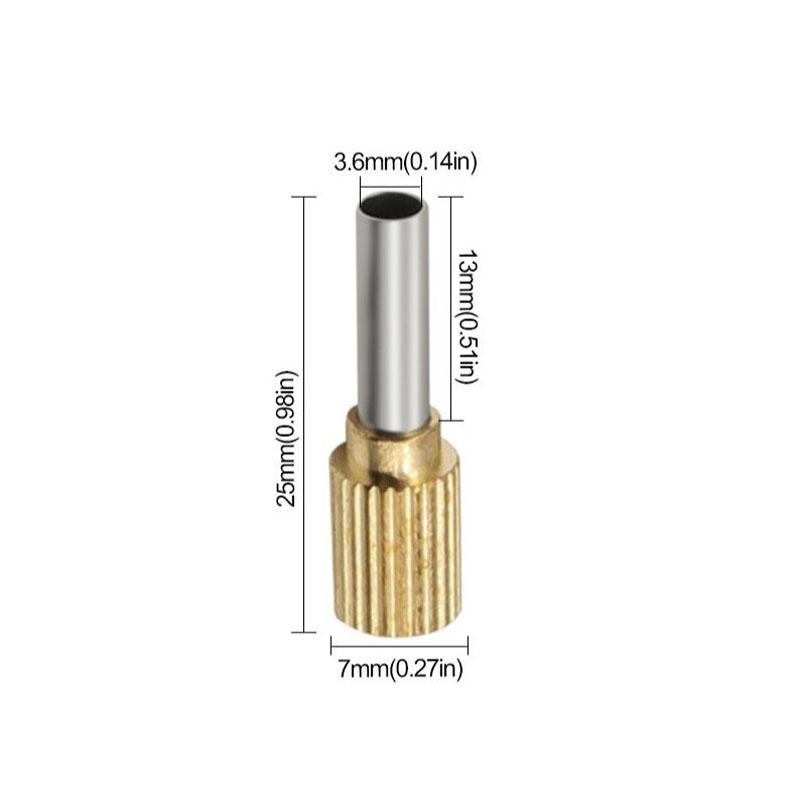 Sealant Tool Set with Sewing Glue Economizing Nozzle Glass Glue Nozzle Positioner Long Glue Spiral Mixing Tube for DIY Crafts