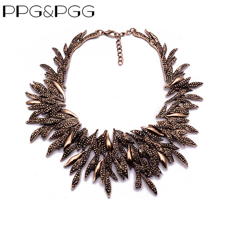 Indian Ethnic Vintage Statement Metal Large Collar Choker Necklace Women Irregular Punk Big Bib Retro Necklace Ladies Jewellery