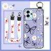 Ring Wristband Phone Case For ZTE Blade V40 Pro Phone Holder Anti-dust Fashion Design Dirt-resistant Waterproof Durable