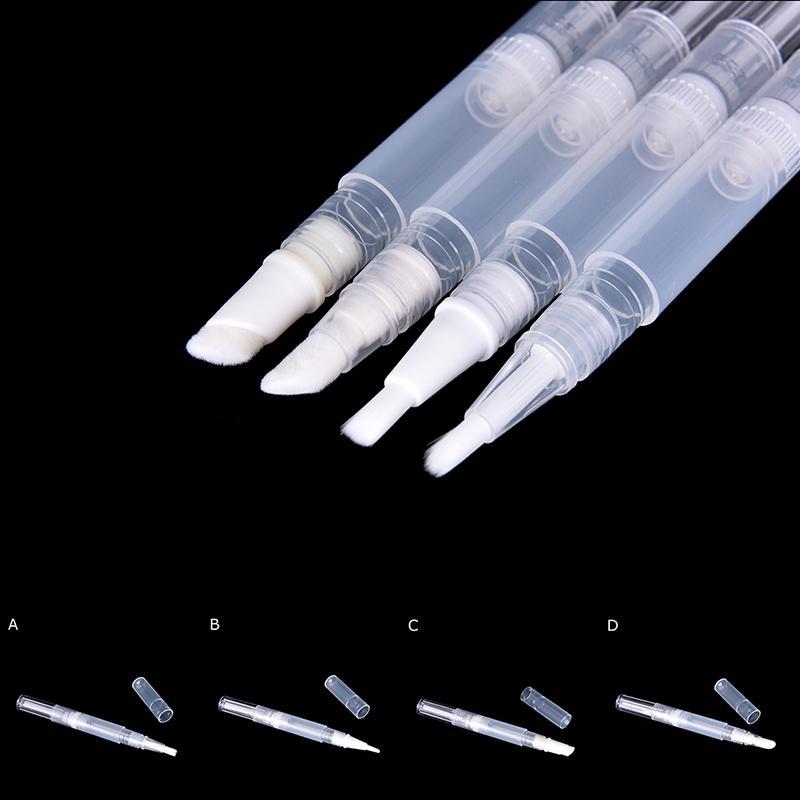 1 buc Stilou Rotativ Reîncărcabil pentru Machiaj Gol Luciu de Buze/Emulsie Sticlă Reîncărcabilă