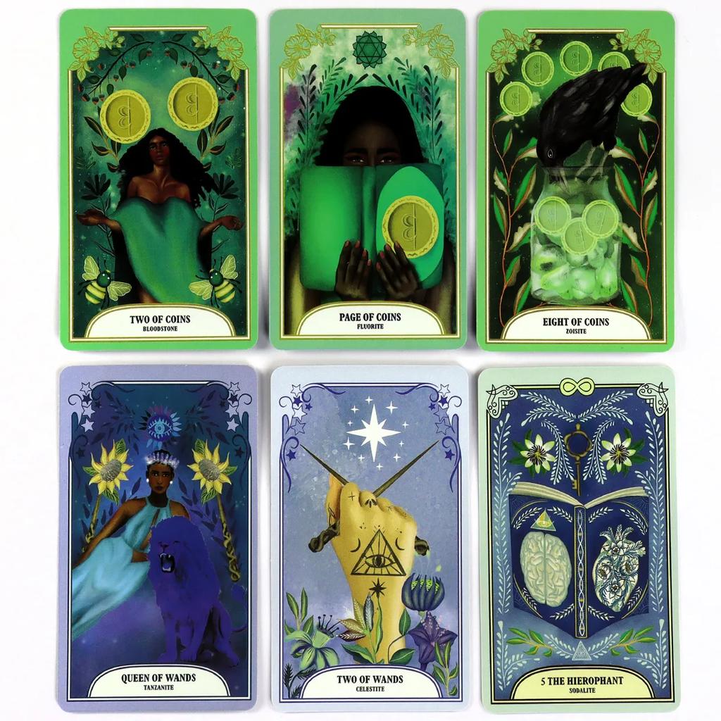 The Crystal Magic Tarot Understand and Control Your Fate with Tarot 78-card Tarot Deck