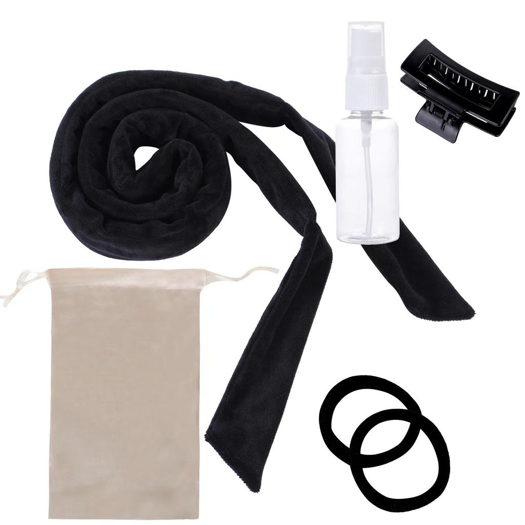 Curly Ribbon Lazy Sleeping Curly Hair Band Reel Hairdressing Big Wave No Heat Curling Bar Headband