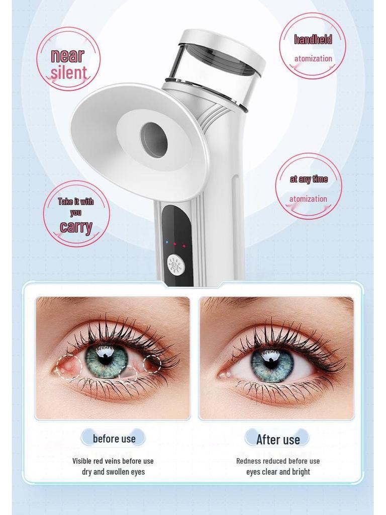 Popular Eye Nano Spray Massager: Moisturizer & Hot Compress for Eye Care