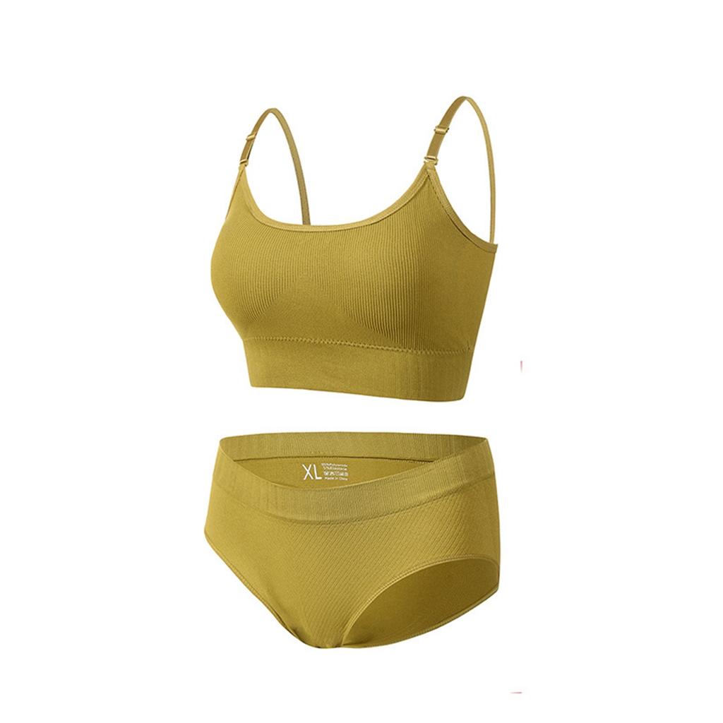 Women's Camisole With Bottom And Chest Pad, Sexy Oversized Underwear With Chest Pad