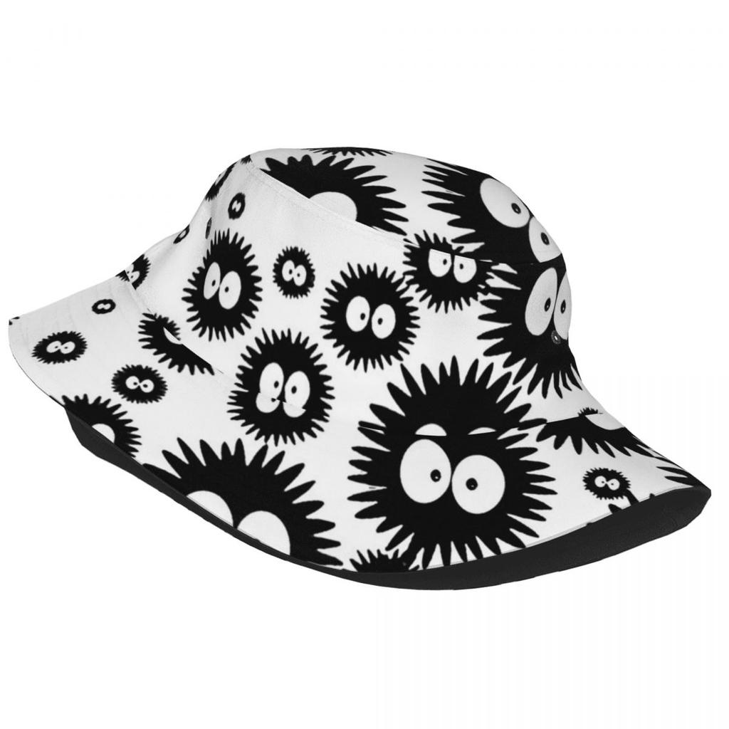 Unisex Bucket Hat Totoro Cartoon Anime Travel Headwear Foldable Outdoor Sport Fishing Cap Bob Hat Birthday Gifts