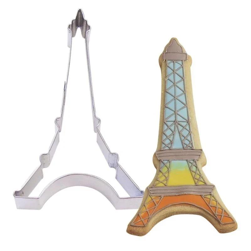 Stainless Steel Cookie Cutter Is Suitable for Fruit and Vegetable Mold Tower Biscuit Cake Mold DIY Baking Decoration Cookie Tool