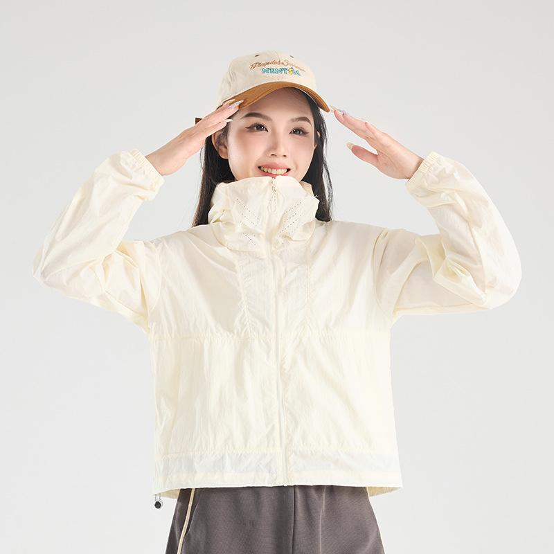 UPF10 + Ice Silk Sunscreen Clothing Men's Summer Couples Outdoor Sports Sunshade Jacket UV Protection Sunscreen Clothing