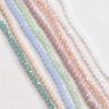 Colorful 3.6mm Faceted Crystal Wheel Beads for DIY Jewelry and Bracelet Making.