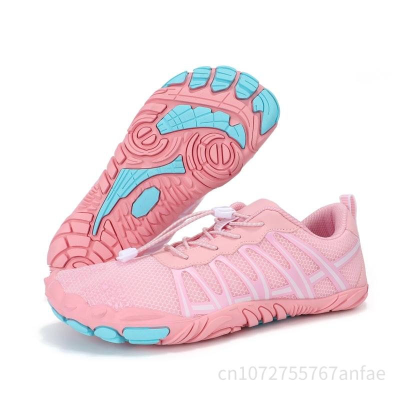 High Quality Water Shoes Men'S Women'S Wading Swimming Barefoot Five Fingers Aqua Shoes Beach Seaside Fitness Anti-Slip Sneakers