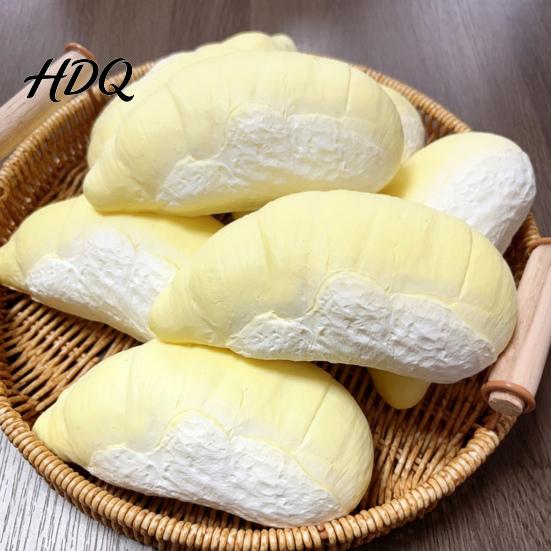 Kids Stress Toy Soft Realistic Durian Squeeze Slow-Rising PU Fidget for Relief Cute Fruit-Shaped Decompression Gadget Adults Anti-stress