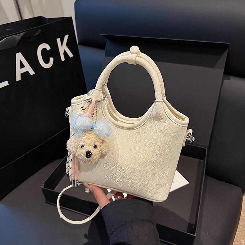 Popular Fashion Bag Women's Handbag 2025 New Messenger Bag Bucket Bag High-end Texture Simple Temperament Bag