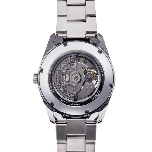 ORIENT Automatic Watch Contemporary Semi-skeleton Mechanical Automatic Domestic Manufacturer Warranty Open Heart RN-AR0002L Men's Navy