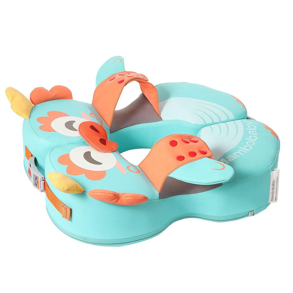 Mambobaby Baby Swim Float Ikke-oppblåsbar Vanntett Baby Swim Float Ring Barn Svømmetrener for