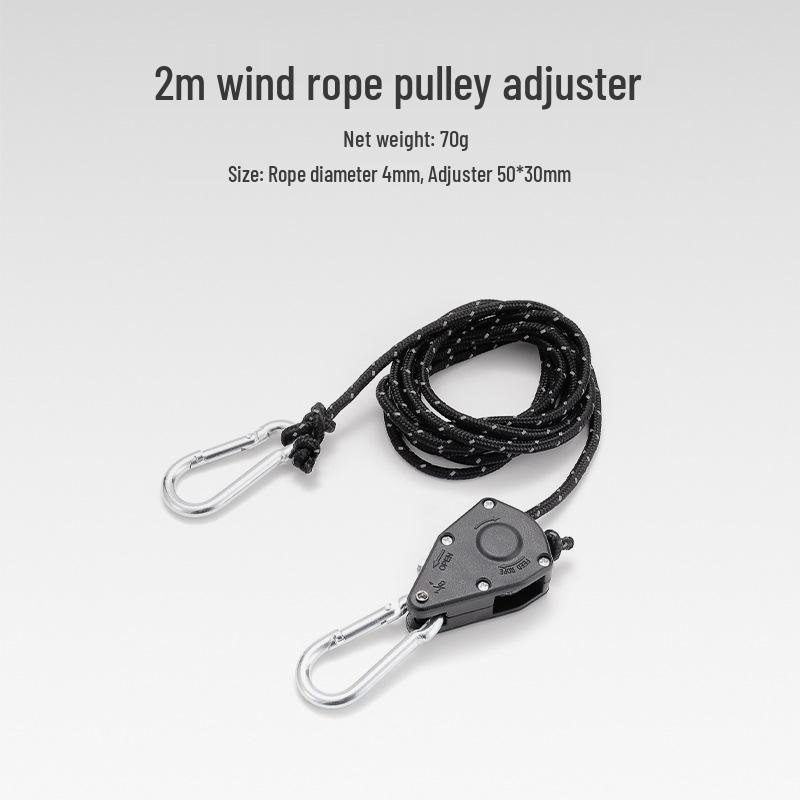 

Adjustable Metal Pulley Rope with Hook for Hanging Plant Growth Lamp or Tent Refer to product details