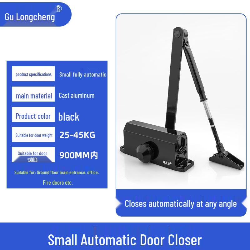 Hydraulic No-Punch Automatic Door Closer for Sliding & Fire Doors