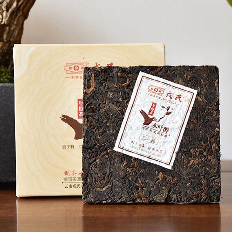 Mengku Rongshi 2021 Mu Ye Chun 3 anni Pu'er Puer maturo Pu-erh Tea Brick 60g