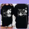 Katseye Vintage Baumwolle Bedrucktes T-Shirt Rundhalsausschnitt Kurzarm Für Männer Frauen
