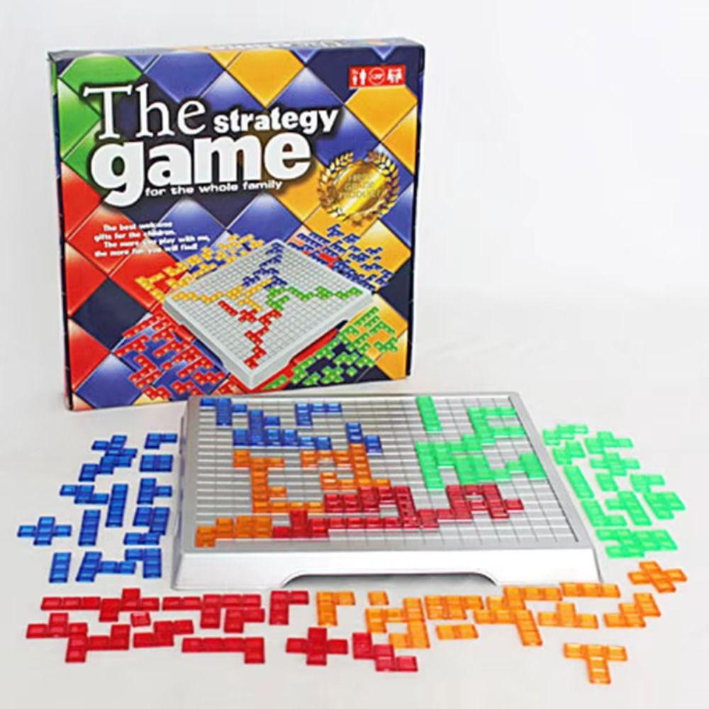 Squares Game Jigsaw Russia Puzzle Block 4-Person Blokus Board Game  Intelligence Game