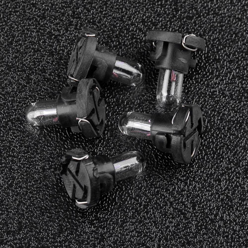 5/10 STÜCKE T3 T4 LED-Glühbirnen Auto Innenleuchten Auto Warnanzeige Lampe 12V Gelbes Warmes Licht Für Auto Instrumentenleuchten Zubehör