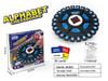 Wild Word Spin: 24-Key Fast-Paced Family Board Game & Puzzle for Kids