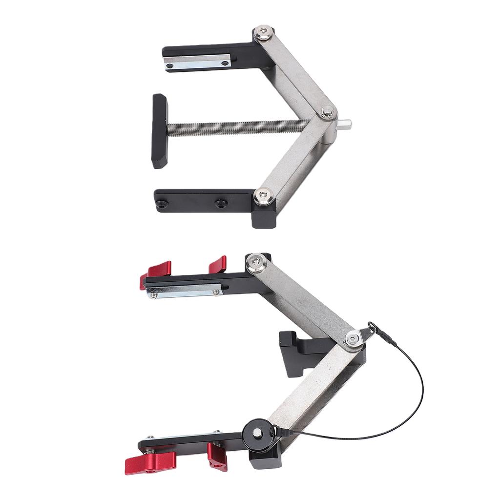 Woodworking Panel Clamp 4 Way Pressure Clamp Bonding Fixing Tool for 3030 Aluminum Profile Cabinet Furniture Making