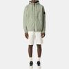 STONE ISLAND Solid Color Hooded Long Sleeve Jacket Men Jacket Sage K1S154100091S0010-V0055