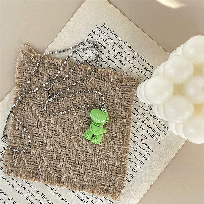 New Disney Toy Story Woody Buzz Lightyear Alien Anime Cartoon Necklace Creative Personality Clavicle Chain Clothing Accessories