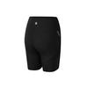 Fila SS22 Brand Logo Solid Color Breathable Cycling Shorts Women Shorts Black A11W221607F-BK
