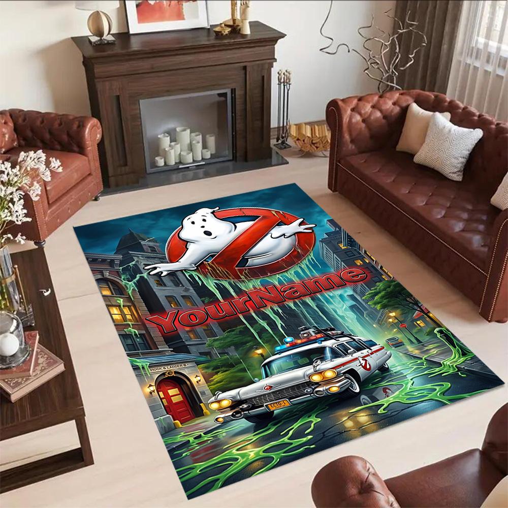 Peterbilt Heavy Trucks Customized Name Floor Mat Suitable for Game Room Entryway Living Rooms Outdoor Antislip Carpet Anime Office Decor