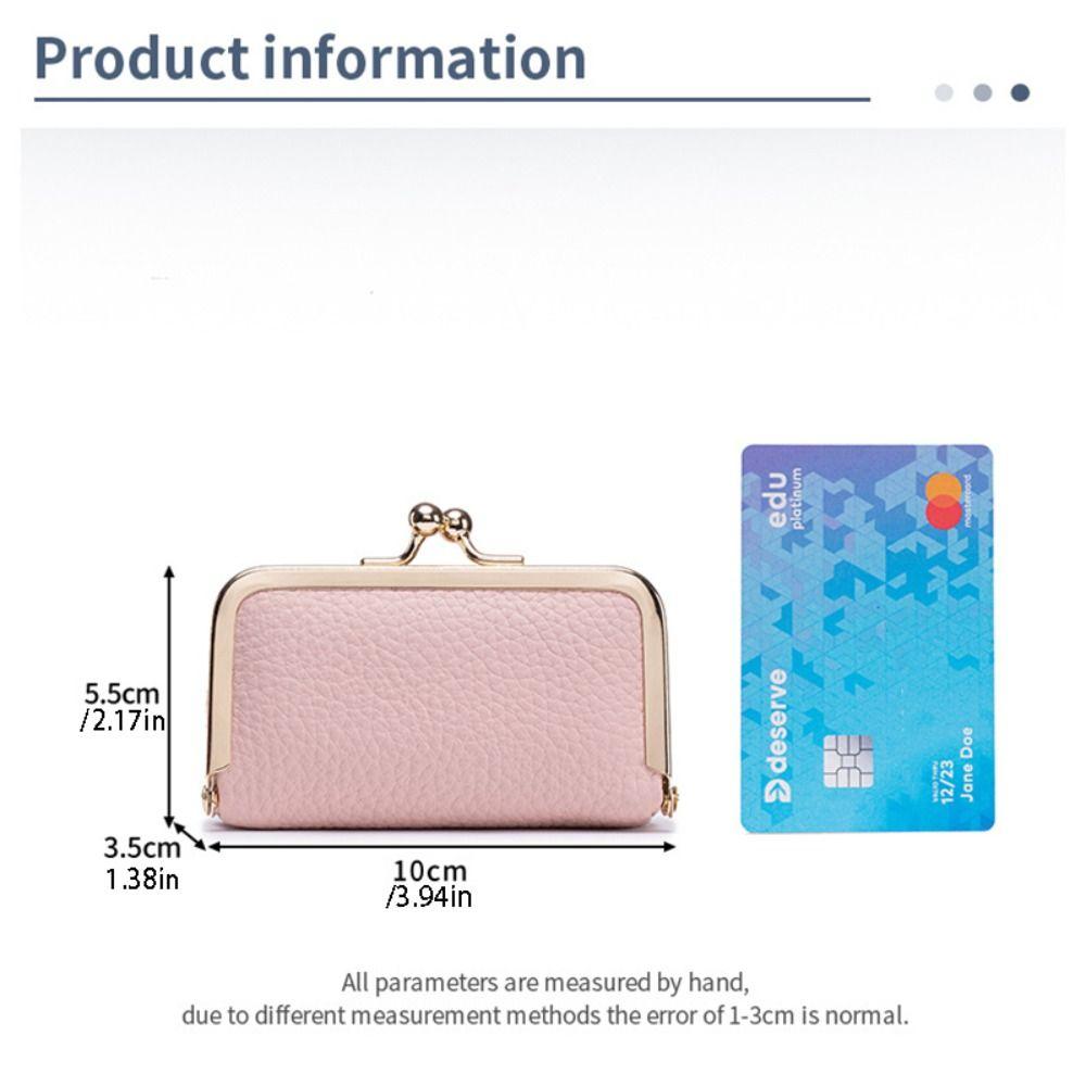 Avec Miroir de Maquillage Sac à Bijoux en Cuir Portable Fermeture Baiser Porte-Monnaie Sac à Maquillage Rangement pour Bijoux