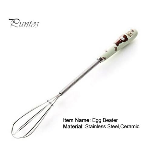 Wire  Whisks Manual Clean Easily Stainless Steel Manual Mini Agitator Kitchen Egg Mixer for Kitchen