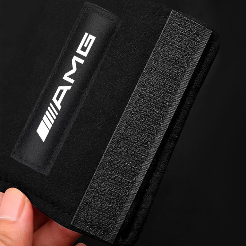 Car Interior Handle Protection Cover Roof Pull Gloves Car Styling For Mercedes Benz AMG GLE GLS GLC CLA GLB ML C500 C200 C300 W204 W206 W205 W212 W203