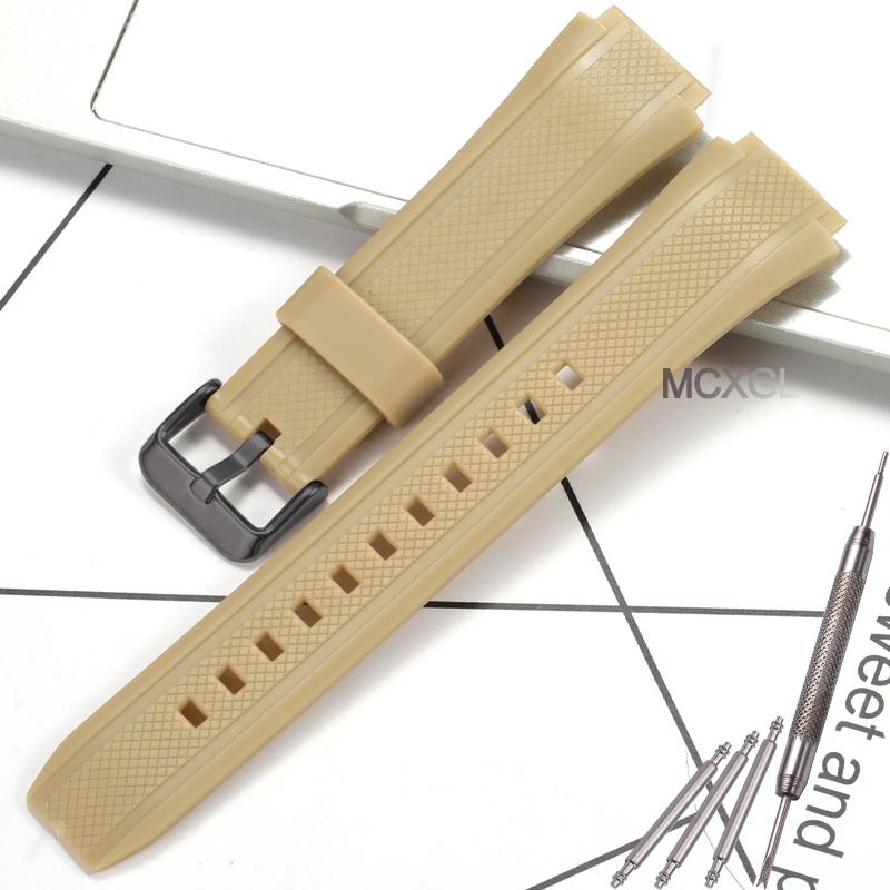 Resin Band For Casio EF-552 Men's Watch Band EF-552-1AV EF-552PB-1A2V EF-552PB-1A4V Waterproof Sports Wristband