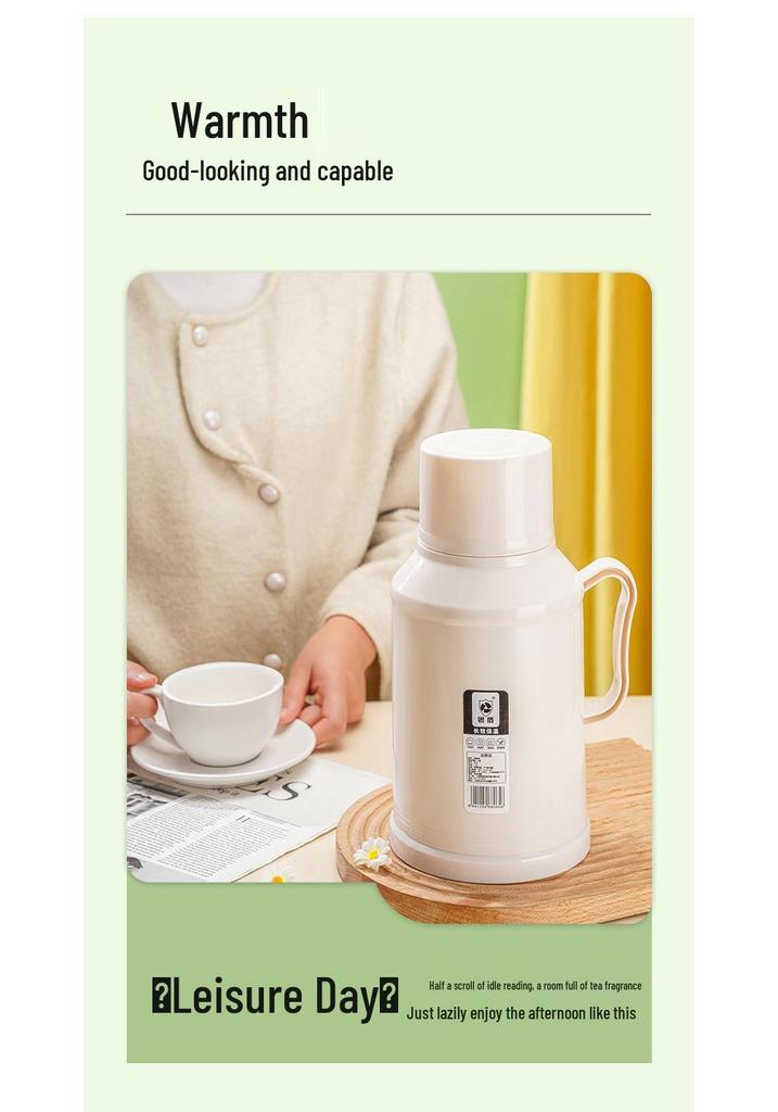 Macaron Insulated Hot Water Bottle Kettle with Lid for Winter