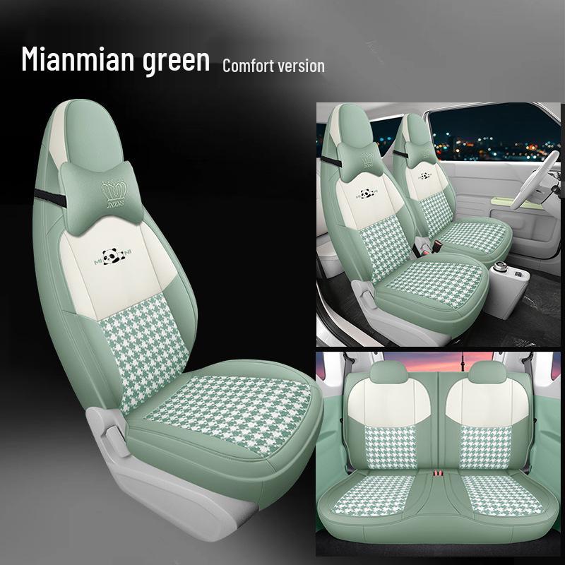 JXS Sports Leather Seat Cushion for Geely Panda MINI - All-Season Car Seat Cover