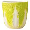 Cabbage Design Ceramic Tea Cup 130ml Chinese Style Porcelain Kung Fu Teaware Outdoor Portable Tea Cup Porcelain Teacup