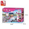 Dolphin Bay Pink Dream Girl Building Blocks - Educational Assembly Toys for Kids