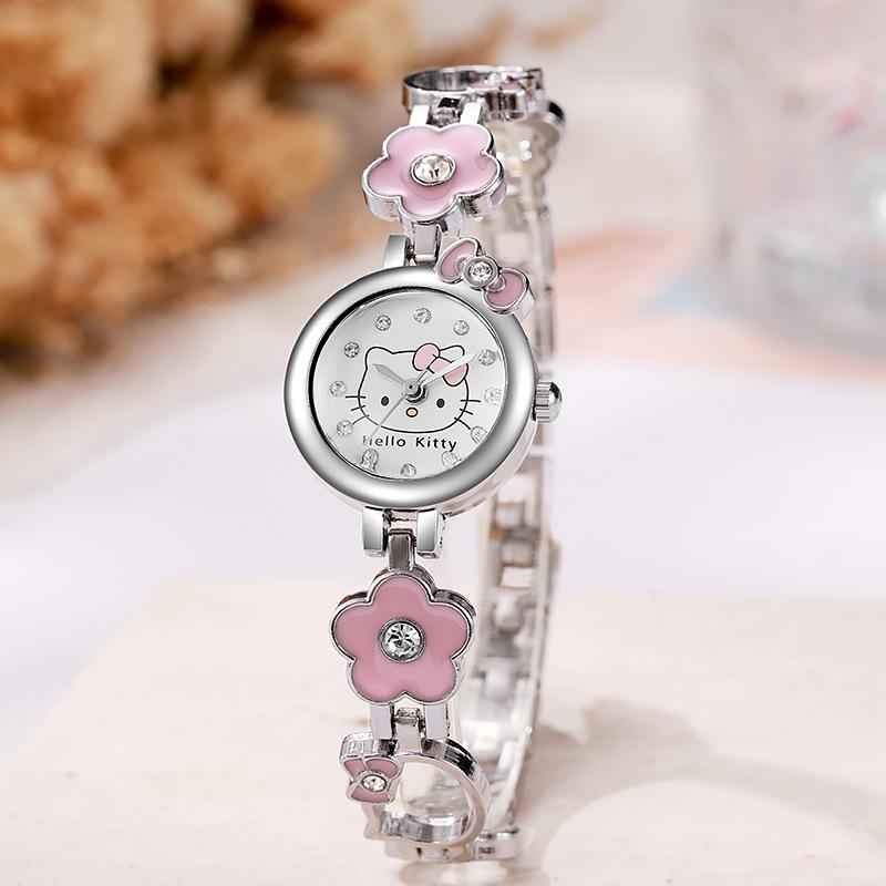 Popular Children's Cartoon Cat Watch for Girls - Cute Claw Design