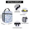 Watercolor Evil Eye Nazar Painting Insulated Lunch Bag for Women Kids Portable Food Boxes Thermal Lunch Box Tote