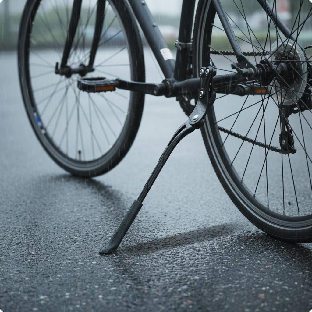 Cric pentru bicicletă Suport stabil Cric din aluminiu pentru bicicletă Stand pentru bicicletă Picior antiderapant Rezistent la uzură Pentru exterior