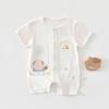 Dünner Stil Sommer Baby Strampler Kurzarm Body für Neugeborene