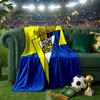 Cadiz Crest Design Blanket Lightweight Ideal Bedding Blanket Perfect for Travel, Camping, Living Rooms, Offices, Sofas, Fan Christmas gift